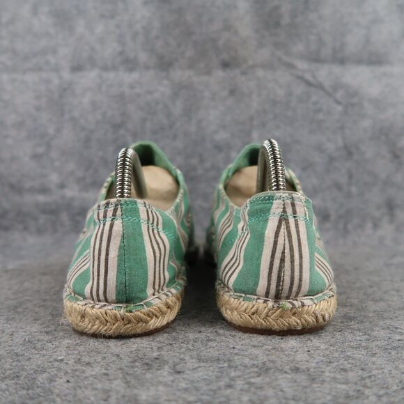 Splendid Shoes Womens 8.5 Sneaker Slip On Flats Loafer Espadrille Striped Fabric - Picture 5 of 12